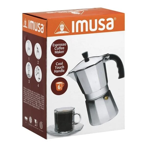 IMUSA 9-Cup Aluminum Espresso Maker