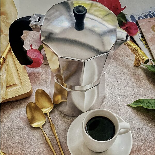 IMUSA 9-Cup Aluminum Espresso Maker