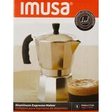 IMUSA Traditional Stovetop Coffeemaker, 1 CUP, thumbnail image