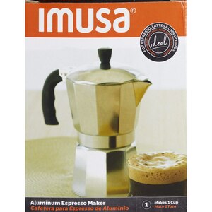 IMUSA Traditional Stovetop Coffeemaker, 1 CUP