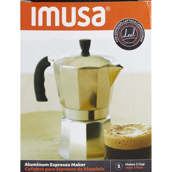 IMUSA Traditional Stovetop Coffeemaker, 1 CUP