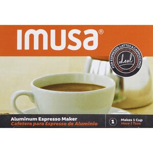 IMUSA Traditional Stovetop Coffeemaker, 1 CUP
