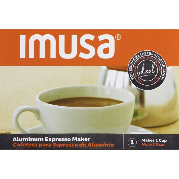 IMUSA Traditional Stovetop Coffeemaker, 1 CUP