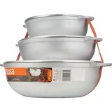 IMUSA Basic Caldero 3-Piece Set with Lid,1.5/2.5/5.2 QT, thumbnail image