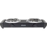 IMUSA Electric Double Burner, Adjustable Knob, thumbnail image