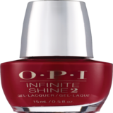 OPI Infinite Shine Nail Polish, Big Apple Red, thumbnail image