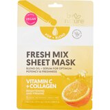 By Nature Fresh Mix Sheet Mask, Vitamin C + Collagen, thumbnail image