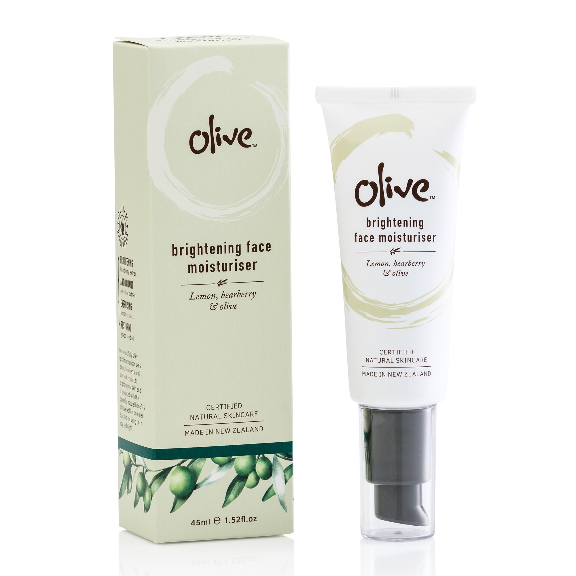 Olive Brightening Face Moisturiser, 1.52 OZ