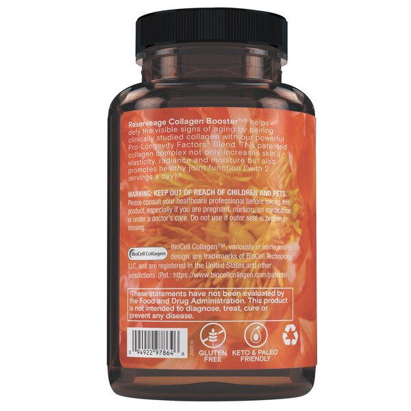Reserveage Collagen Booster - Suplemento dietario, 60 u.