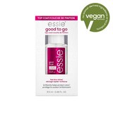 essie salon quality nail care, vegan, clear top coat, good to go, 0.46 fl oz, thumbnail image
