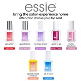 essie salon quality nail care, vegan, clear top coat, good to go, 0.46 fl oz, thumbnail image