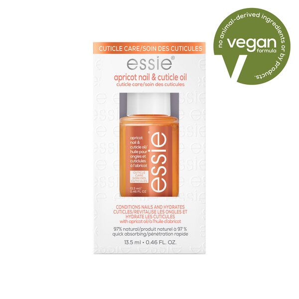 essie Salon-Quality Nail Care, Vegan, Apricot Cuticle Oil