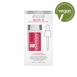 essie Salon-Quality Nail Care, Vegan, quick-e drops (clear quick dry drops), 0.46 fl oz, thumbnail image