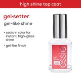 essie Salon-Quality Nail Care, Vegan, gel finish (clear top coat), thumbnail image