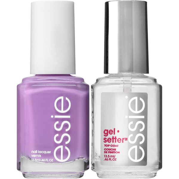 essie Gel-Setter Gel Like Color and Shine Plus Top Coat Kit
