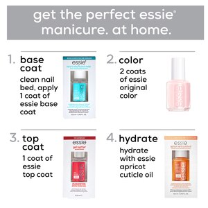essie Gel-Setter Gel Like Color and Shine Plus Top Coat Kit