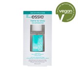 essie Salon-Quality Nail Care, Vegan, here to stay (clear base coat), 0.46 fl oz, thumbnail image