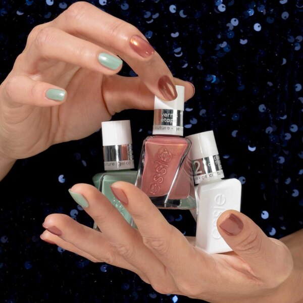 essie Gel Couture Long-Lasting Nail Polish, Be Dazzled Collection
