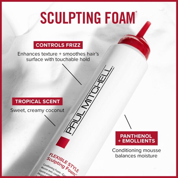 Paul Mitchell Sculpting Foam, 6.7 OZ