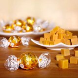 Lindt Lindor Caramel Milk Chocolate Candy Truffles, Melting Truffle Center, 5.1 oz, thumbnail image