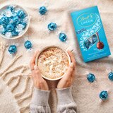 Lindt Lindor Sea Salt Milk Chocolate Candy Truffles, Melting Truffle Center, 5.1 oz, thumbnail image
