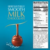 Lindt Lindor Sea Salt Milk Chocolate Candy Truffles, Melting Truffle Center, 5.1 oz, thumbnail image