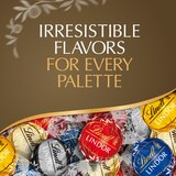 Lindt, Lindor Assorted Chocolate Candy Truffles, Chocolates with Smooth, Melting Truffle Center, 15.2 oz, thumbnail image