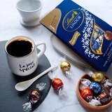 Lindt LINDOR Assorted Dark Chocolate Candy Truffles, Assorted Chocolate with Smooth, Melting Truffle Center, 15.2 oz. Bag, thumbnail image