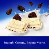 Lindt Classic Recipe Cookies and Creme White Chocolate Candy Bar, 4.2 oz, thumbnail image