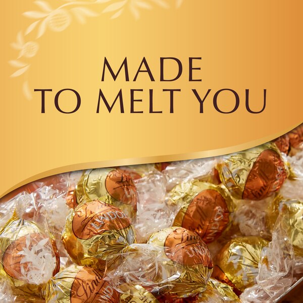 Lindt Lindor Dulce de Leche Milk Chocolate Candy Truffles, Melting Truffle Center, Bag, 5.1 oz
