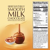 Lindt Lindor Dulce de Leche Milk Chocolate Candy Truffles, Melting Truffle Center, Bag, 5.1 oz, thumbnail image