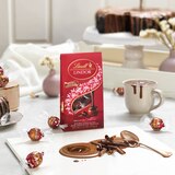 Lindt, Lindor Double Chocolate Milk Chocolate Candy Truffles, Chocolates with Smooth, Melting Truffle Center, 5.1 oz. Bag, thumbnail image