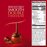 Lindt, Lindor Double Chocolate Milk Chocolate Candy Truffles, Chocolates with Smooth, Melting Truffle Center, 5.1 oz. Bag, thumbnail image
