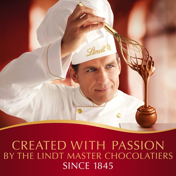 Lindt, Lindor Double Chocolate Milk Chocolate Candy Truffles, Chocolates with Smooth, Melting Truffle Center, 5.1 oz. Bag