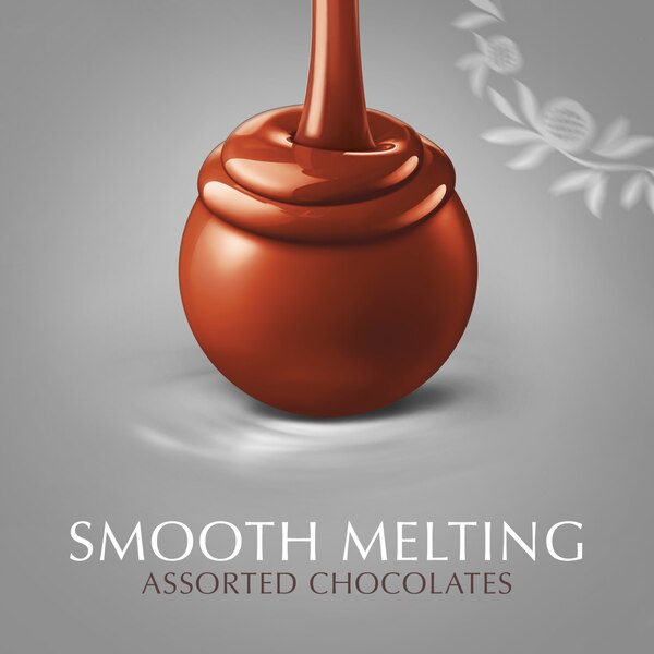 Lindt Lindor Milk Assorted Chocolate Candy Truffles, Chocolates with Smooth, Melting Truffle Center, 15.2 oz