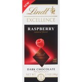 Lindt, Excellence Raspberry Dark Chocolate Candy Bar, 3.5 oz, thumbnail image