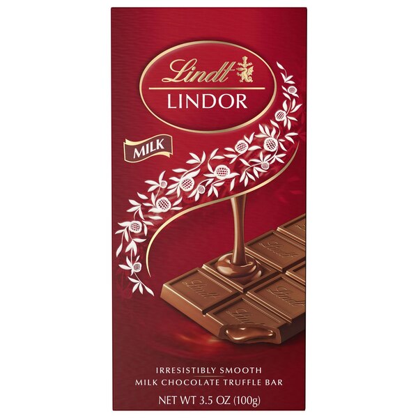 Lindor, Milk Filled Bar 3.5oz 