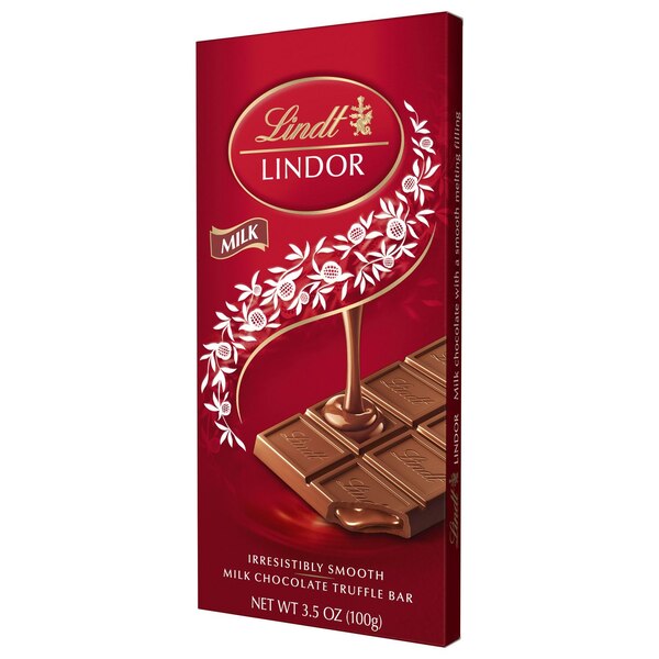 Lindor, Milk Filled Bar 3.5oz 