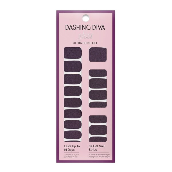 Dashing Diva Gloss Gel Strip Palette, Fig Pop