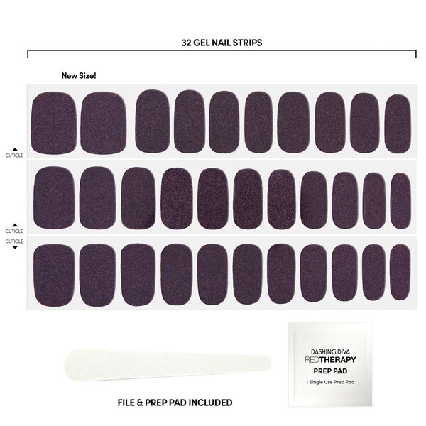 Dashing Diva Gloss Gel Strip Palette, Fig Pop