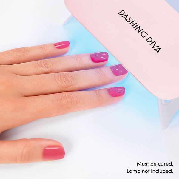 Dashing Diva Glaze Gel Strip Palette, Pearly Whites