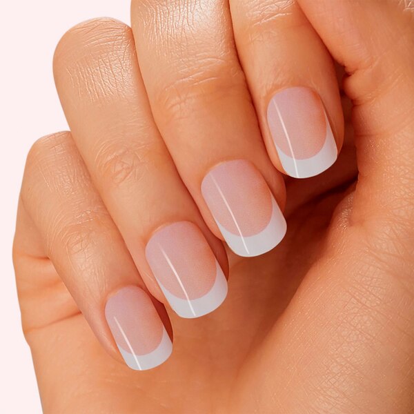 Dashing Diva Glaze Gel Strip Palette, Pearly Whites