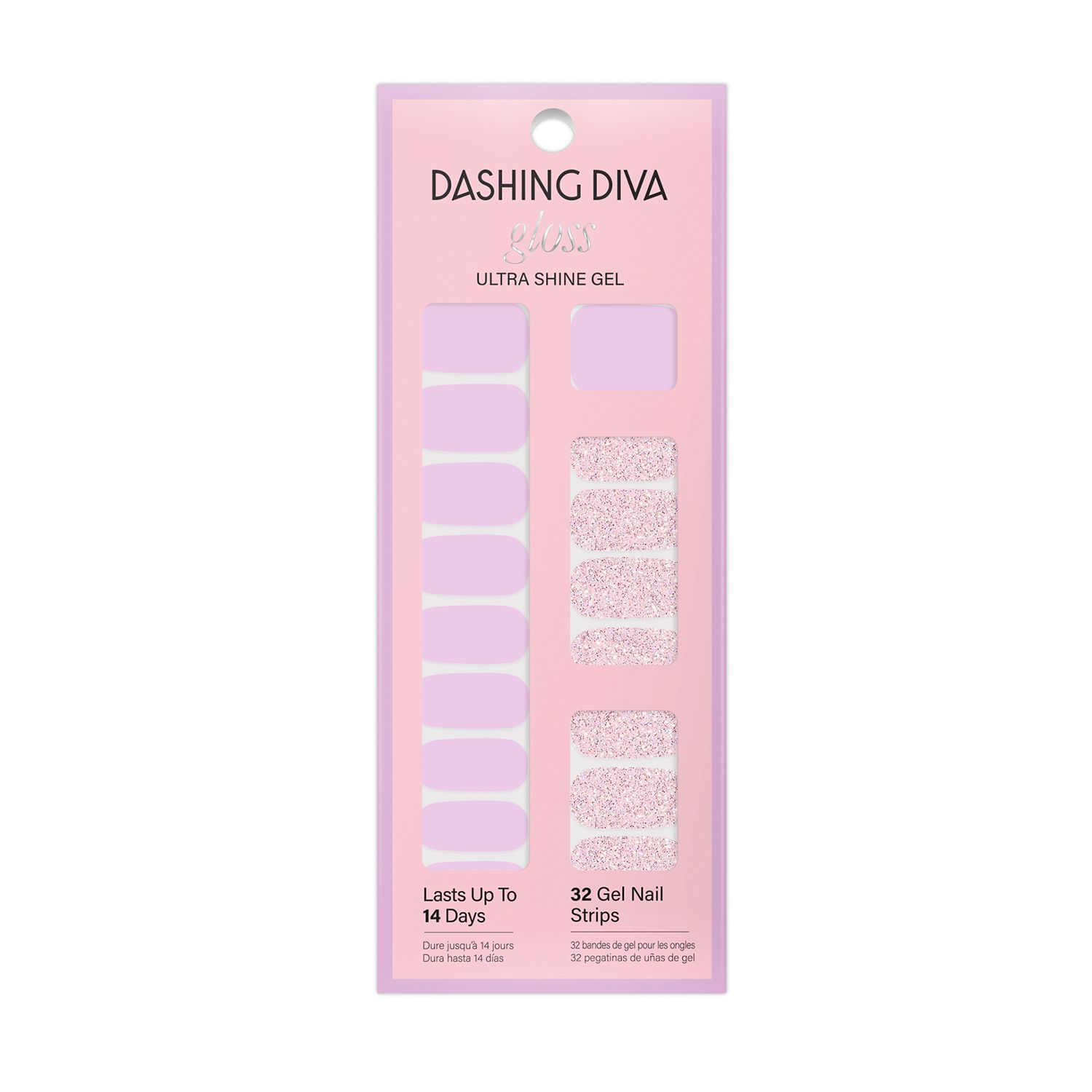 Dashing Diva Gloss Gel Strip Palette, Fairytale Moment