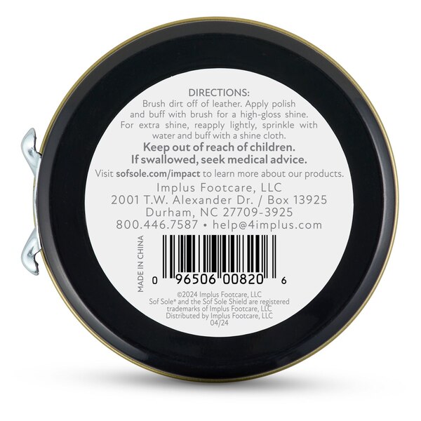 Sof Sole Neutral Shoe Polish, 1.5 oz