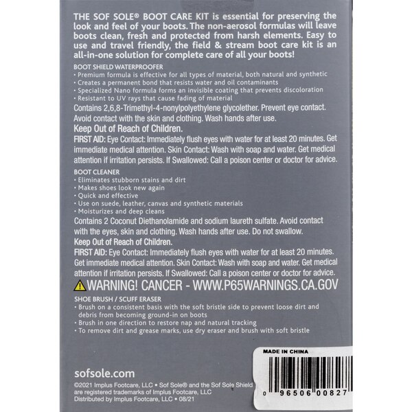 Sof Sole Complete Boot Care Kit
