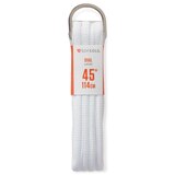 Sof Sole D-Ring Oval Dress Laces, White 45 in, thumbnail image