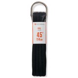 Sof Sole D-Ring Oval Laces, Black, 45 in, thumbnail image