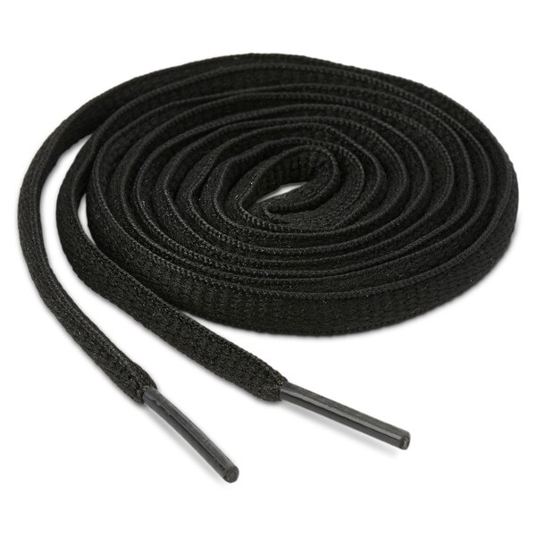Sof Sole D-Ring Oval Laces, Black, 45 in