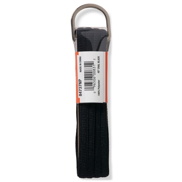 Sof Sole D-Ring Oval Laces, Black, 45 in