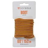 Sof Sole Waxed Boot Laces, Golden Brown, 60 in, thumbnail image